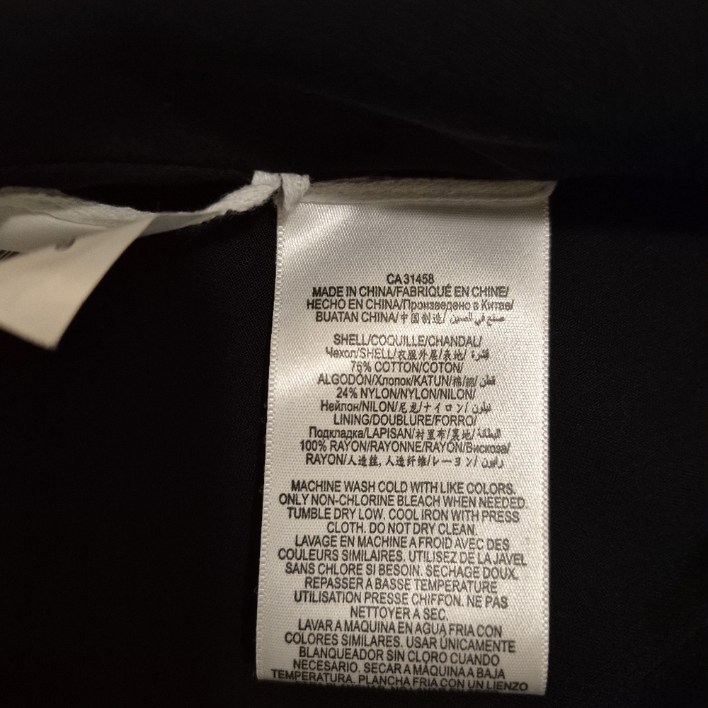 BCBG MAXAZRIA Dominique Cape Dark Navy size XS - Picture 7 of 14